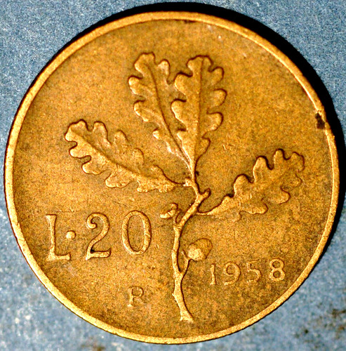 Italy lire 1958 97 - 20,