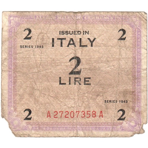 196756 italy 2 lire - [#196756], italy,