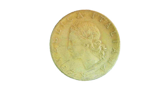 Italy lire 1958 - italy, 20