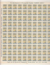 MARCHE DA BOLLO FOGLIO DA 100