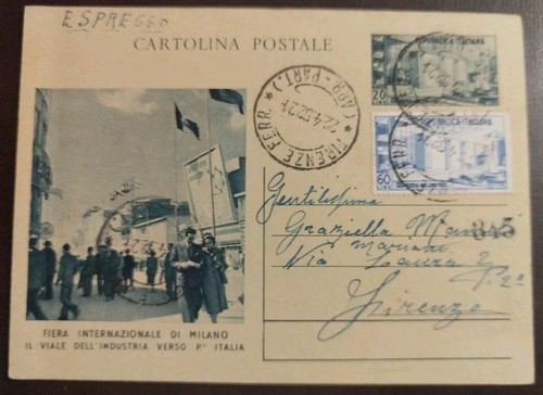 1952 full postcard lire - 1952,