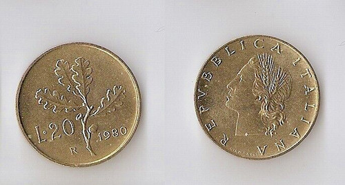 Italy lire 1980 high - italy,