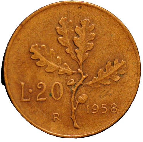 Italy lire 1958 97 - italy,