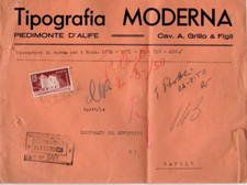 REPUBBLICA 1950 - BUSTA