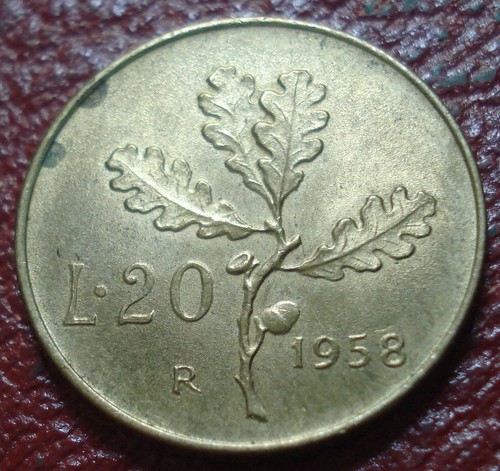 1958 italy lire in - lire, au