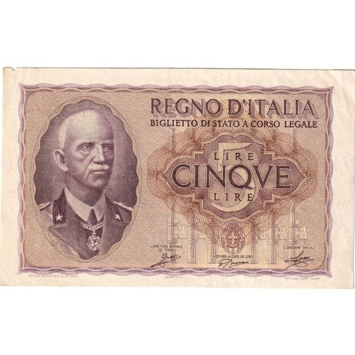 1234087 italy 5 - lire,, au