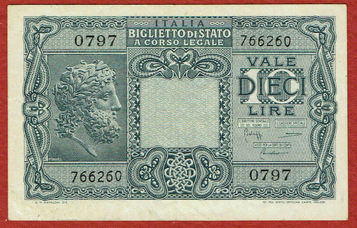 Italia biglietto stato - italia, 23
