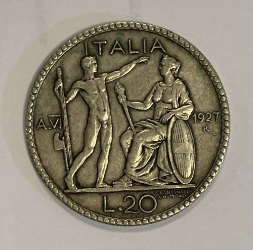 Kingdom coin lire - coin, 20