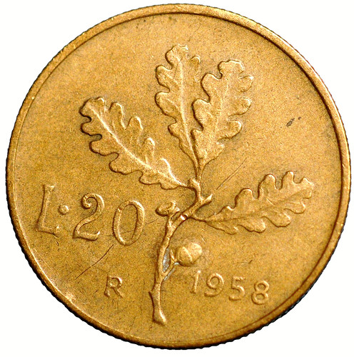 Italy lire 1958 97 - italy,